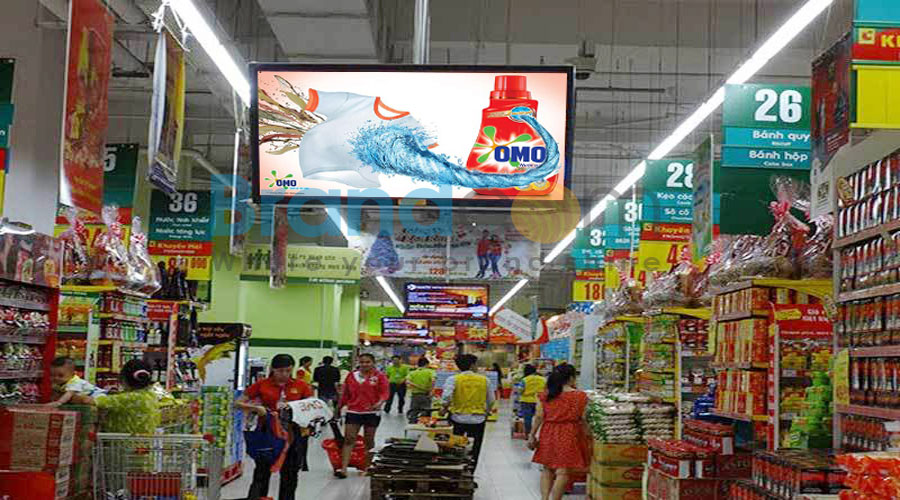 Quảng cáo trong siêu thị và TTTM