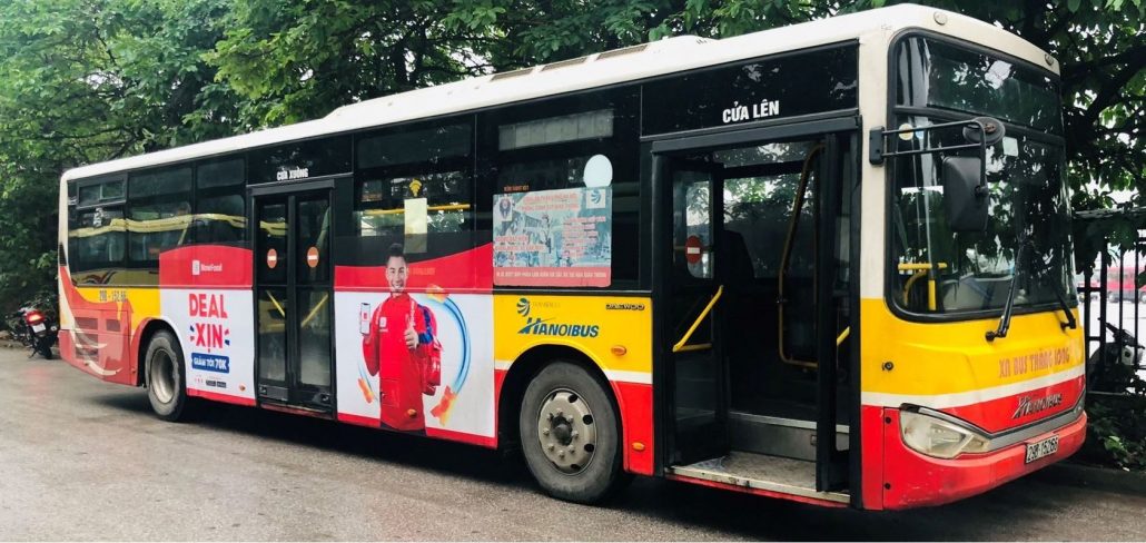 Quảng cáo trên Xe Buýt Hà Nội: Nền tảng Hiệu quả Cho Thương Hiệu Của Doanh Nghiệp Quảng cáo trên xe buýt Hà Nội Diecut