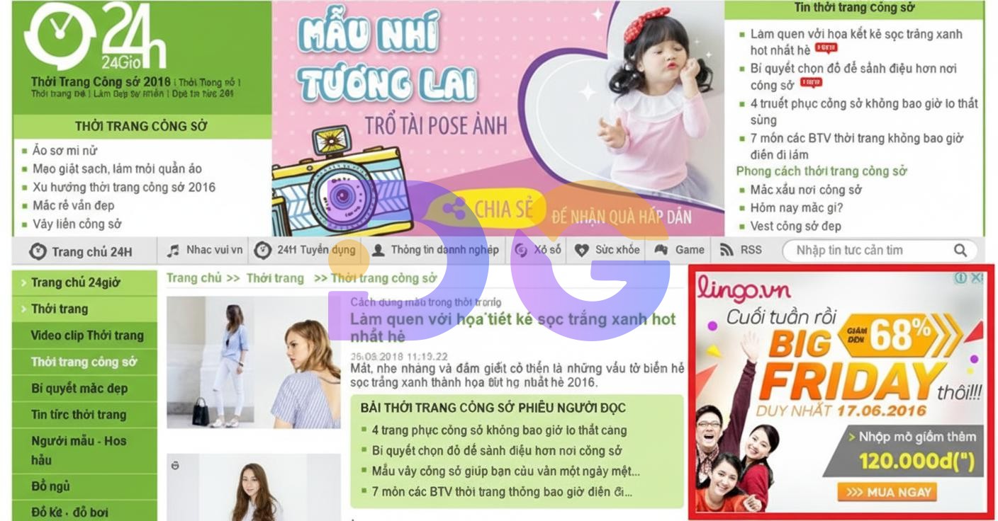 quảng cáo hiển thị banner