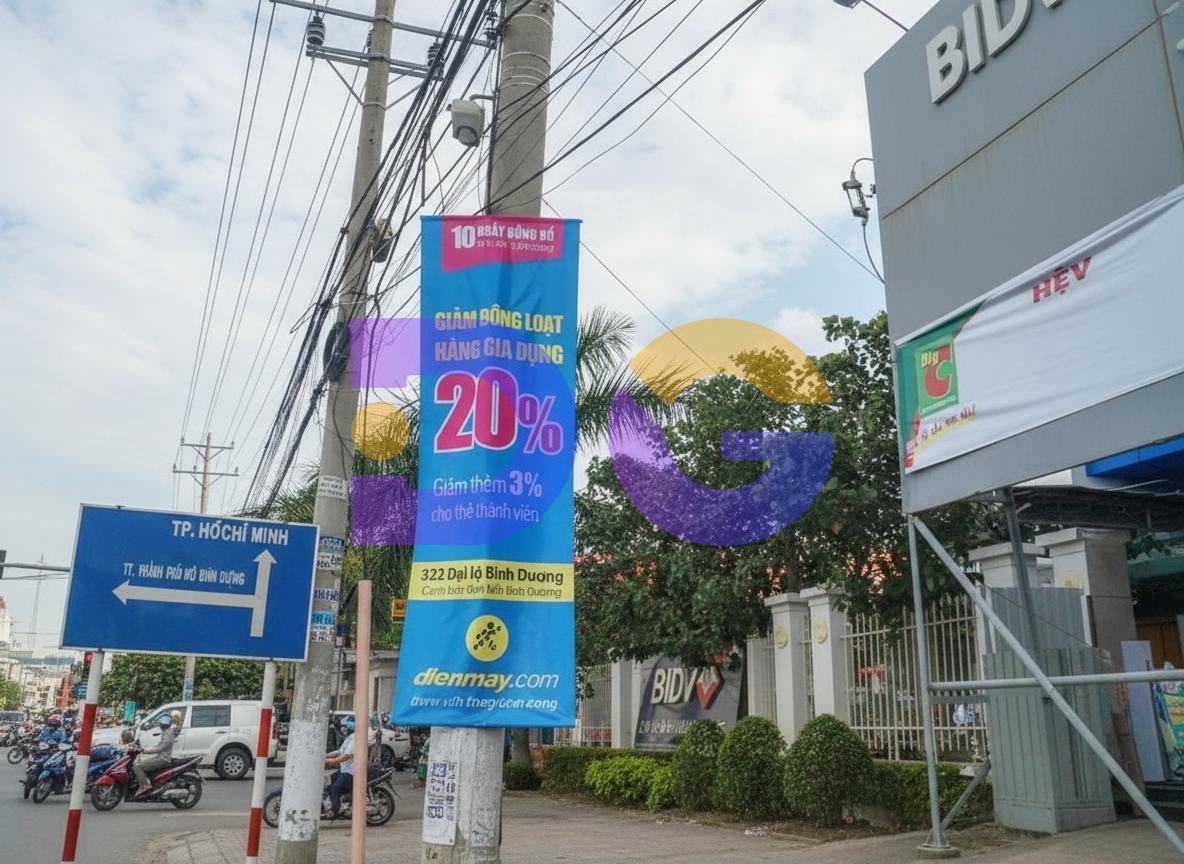 Quy định treo phướn quảng cáo hợp pháp & hiệu quả